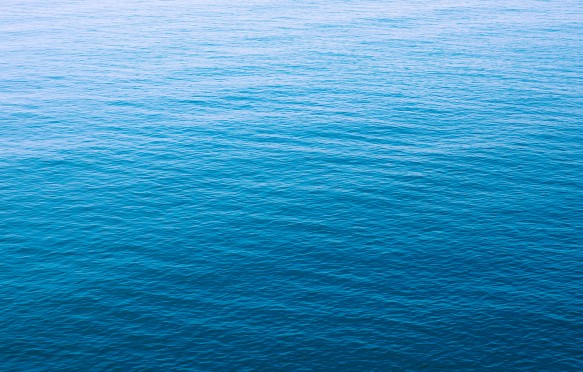 Clear blue ocean