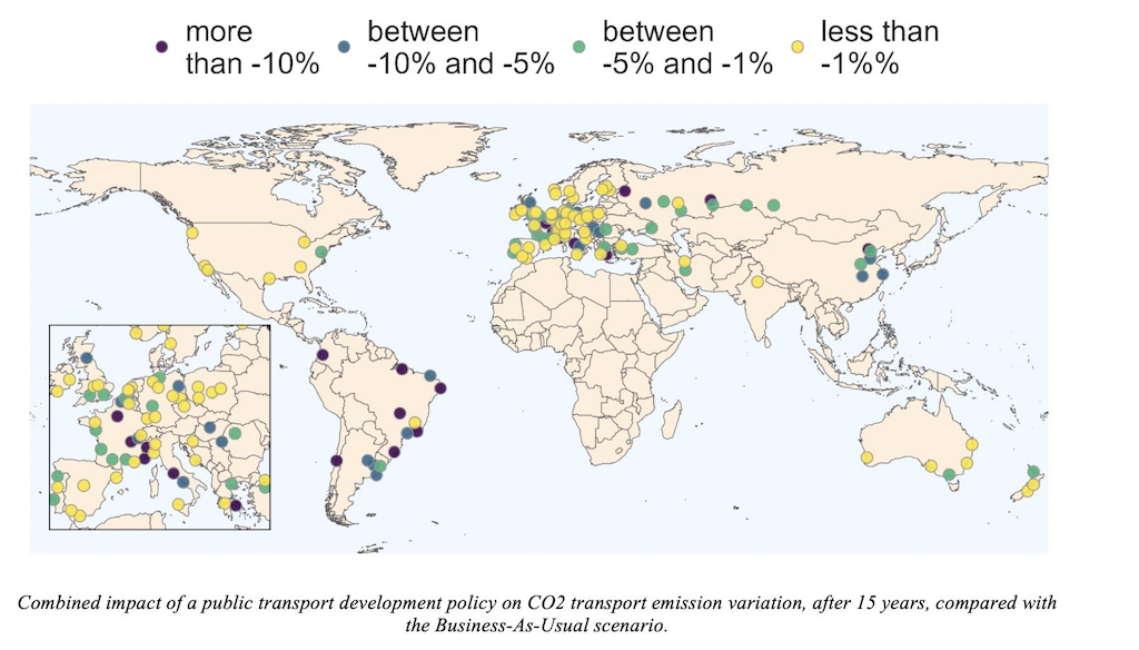Variation in transport-related CO2 emissions